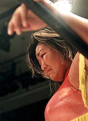 Kyoko is sad because she ran her promotion  6 feet under from Nikkan Sports